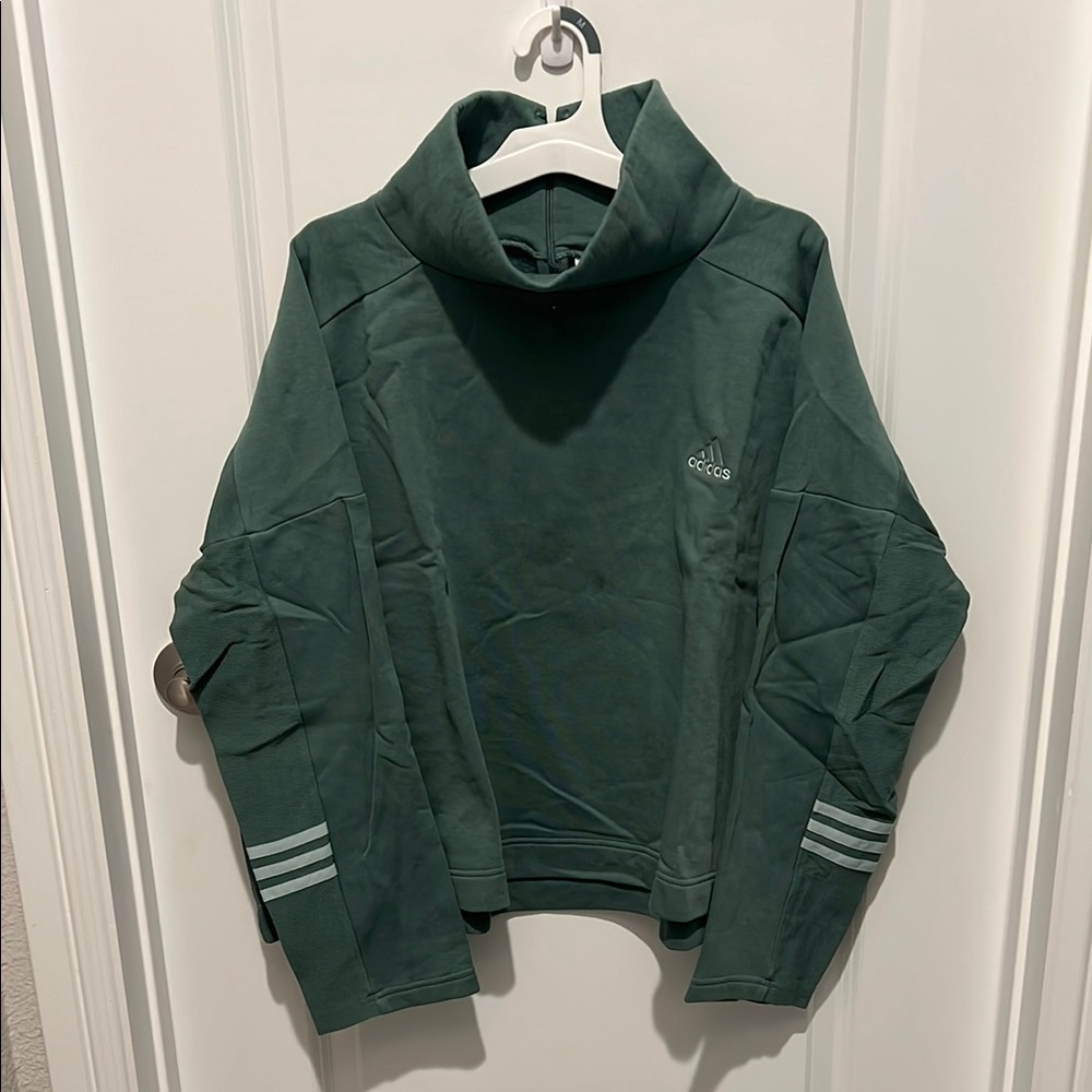 Adidas Green Pullover Sweatshirt